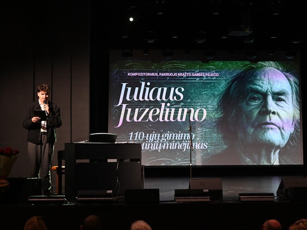 Pakruojo krašte paminėtos Juliaus Juzeliūno 110-osios gimimo metinės: muzikos vakarai ir edukacijos jaunimui