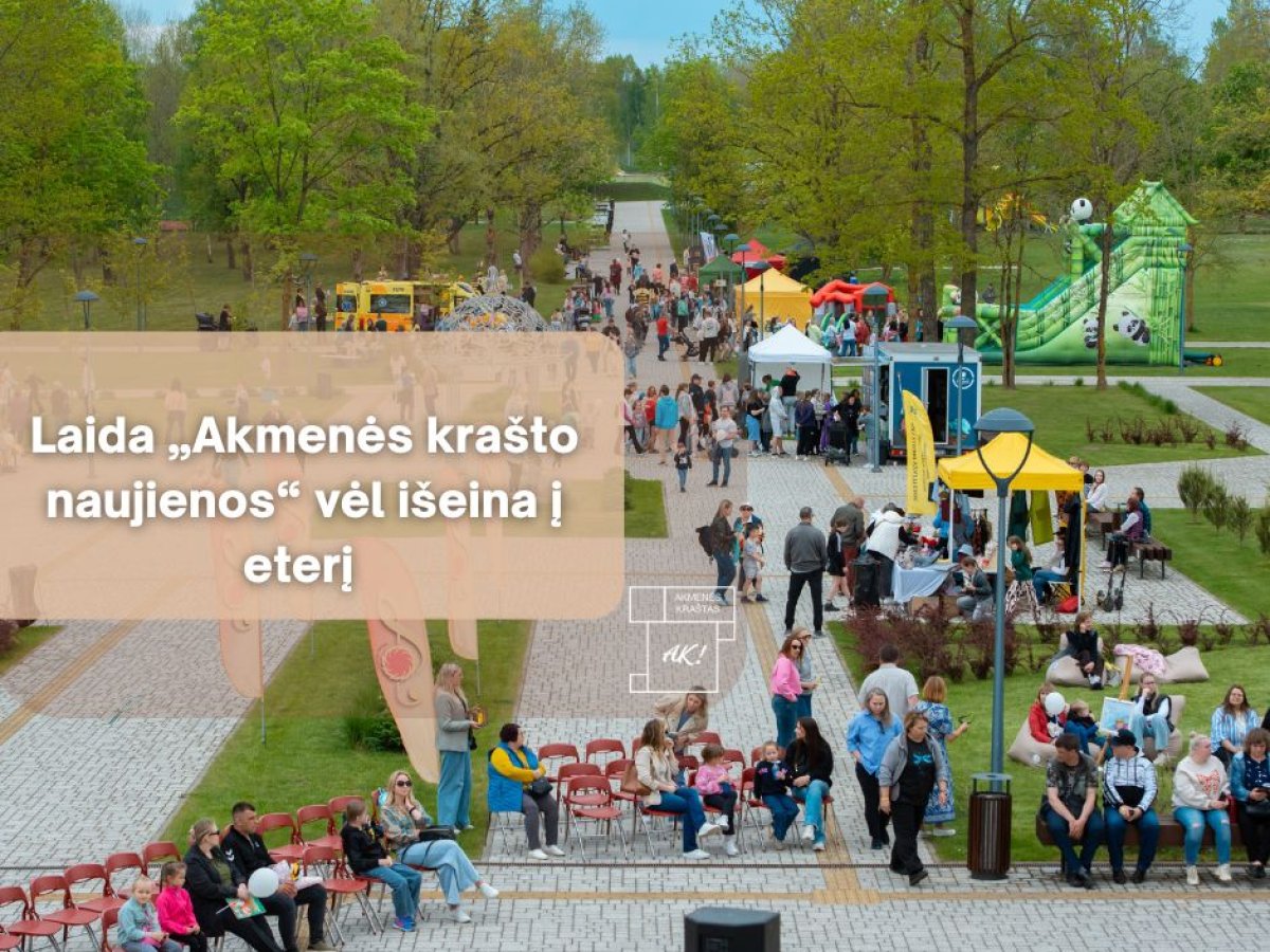 „Akmenės krašto naujienos“ grįžta į eterį: mero ataskaita, Karjerų žygis ir Šeimos šventė