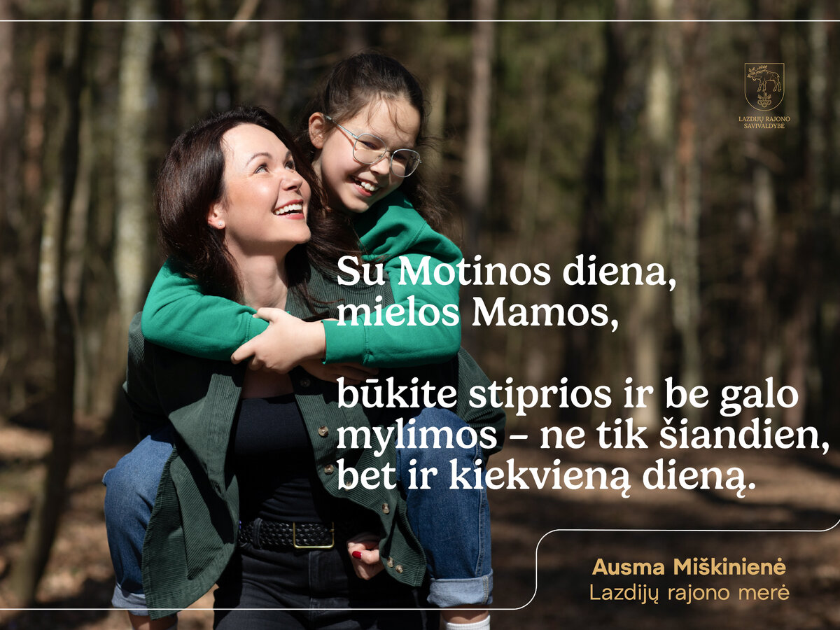 Motinos dienos sveikinimai 2026 metais: ką rašyti mamai ir kaip išrinkti žodžius, kurie tinka jai