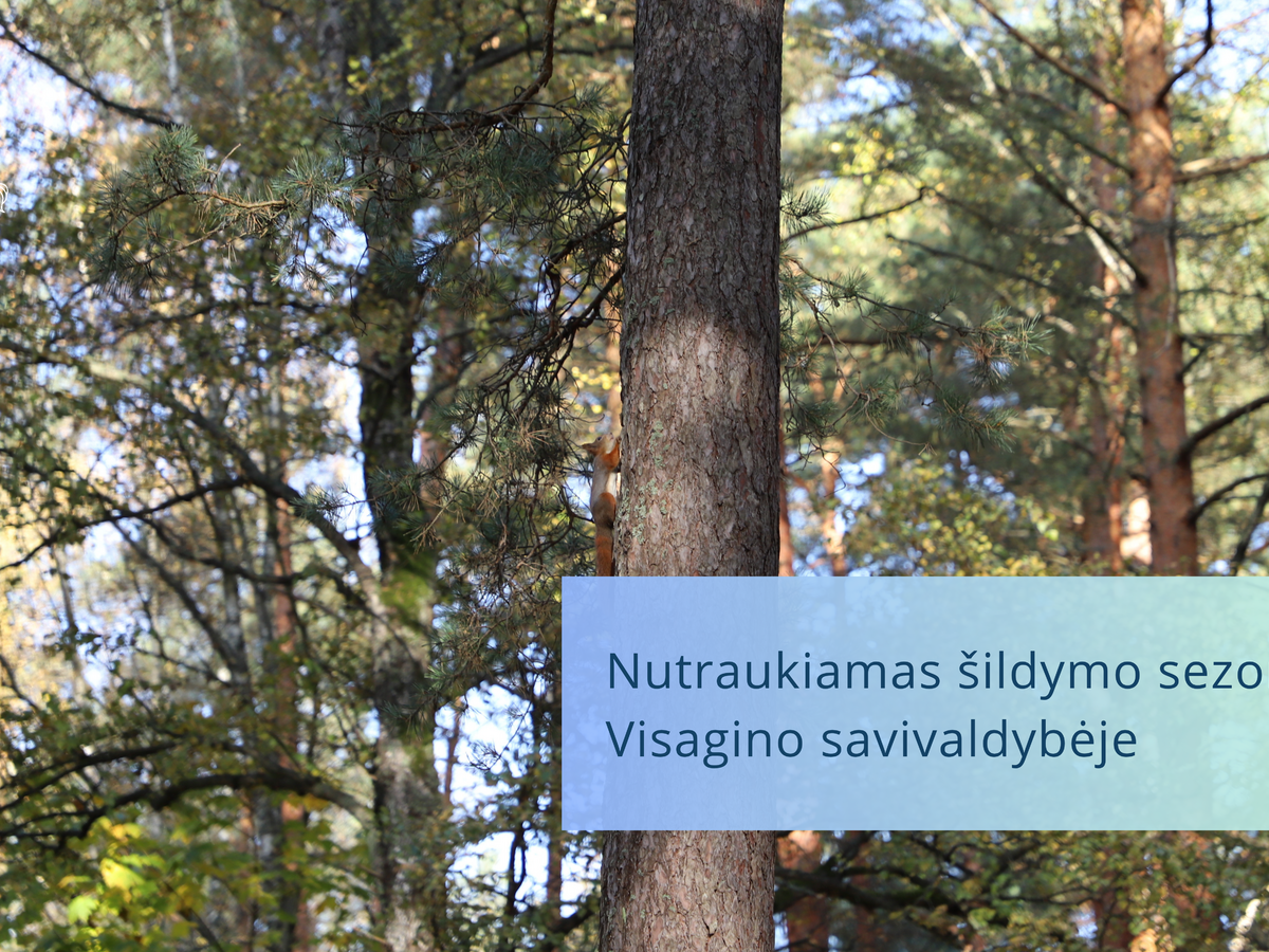 Visagine šildymo sezonas baigiamas balandžio 30 dieną: ką svarbu žinoti gyventojams ir įstaigoms