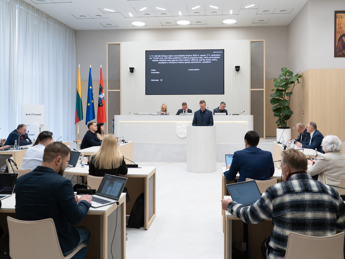 Vilniaus rajono taryba perbraižė KPPP lėšų dalybas: kiek gaus seniūnijos ir kas atsidūrė prioritetuose