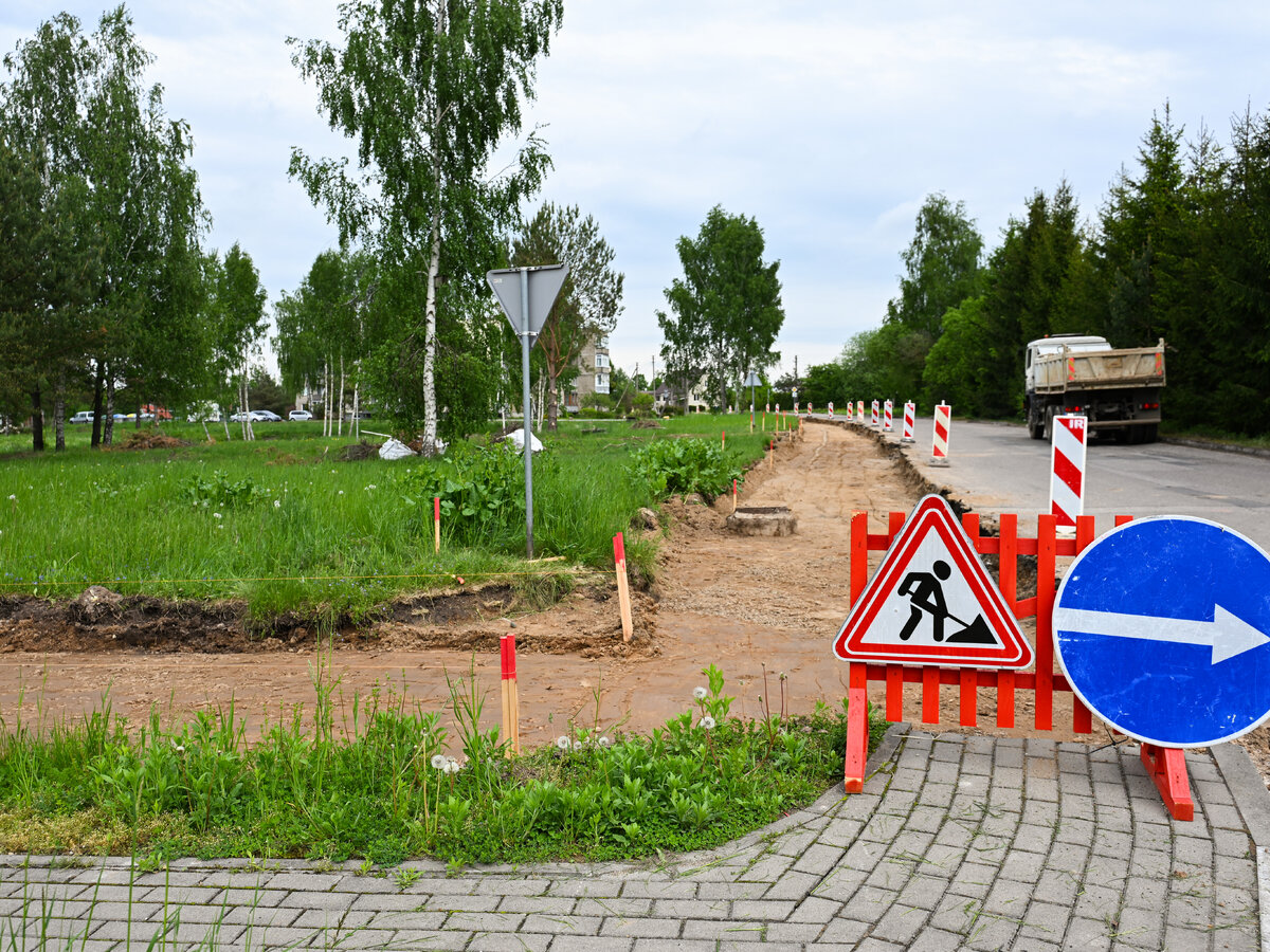 Prie kelio Kaniūkai–Einoriai–Nemunaitis pradedamas 986 metrų pėsčiųjų ir dviračių takas