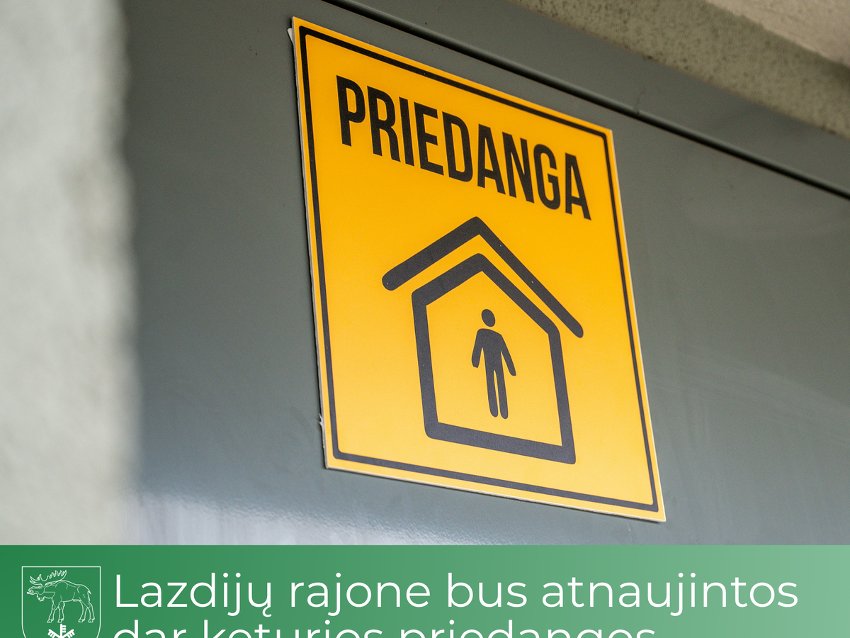 Lazdijų rajone atnaujins dar keturias priedangas: saugesnis patekimas ir 1 456 vietos gyventojams