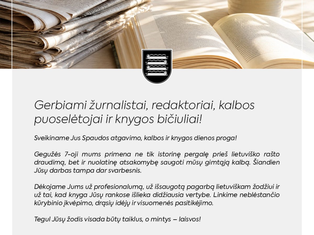 Spaudos atgavimo, kalbos ir knygos diena: kodėl gegužės 7-oji svarbi ir šiandien?