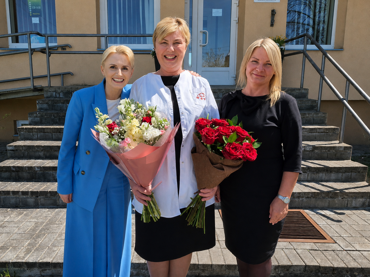 Butrimonių šeimos gydytojai – 70: Honorata Žilinskienė pacientais rūpinasi jau 45 metus