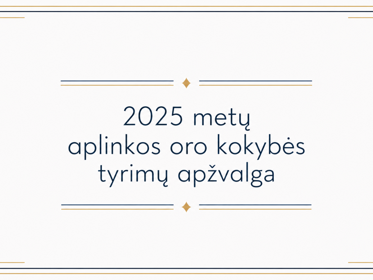 2025 metų oro kokybės apžvalga: kuriuose miestuose tarša kito labiausiai ir kodėl