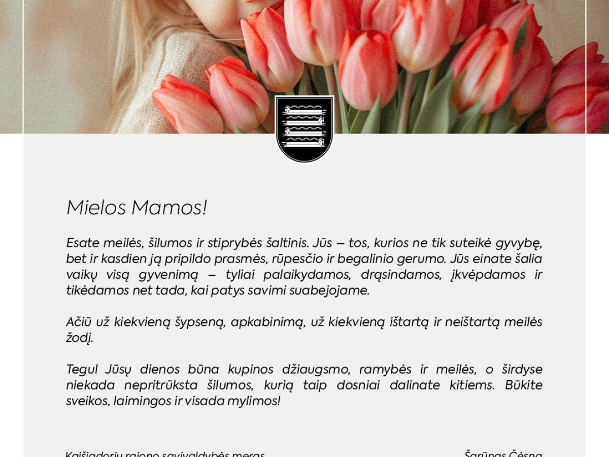 Motinos dienos sveikinimas: ką verta pasakyti mamai šiandien ir ko geriau vengti, pataria psichologai