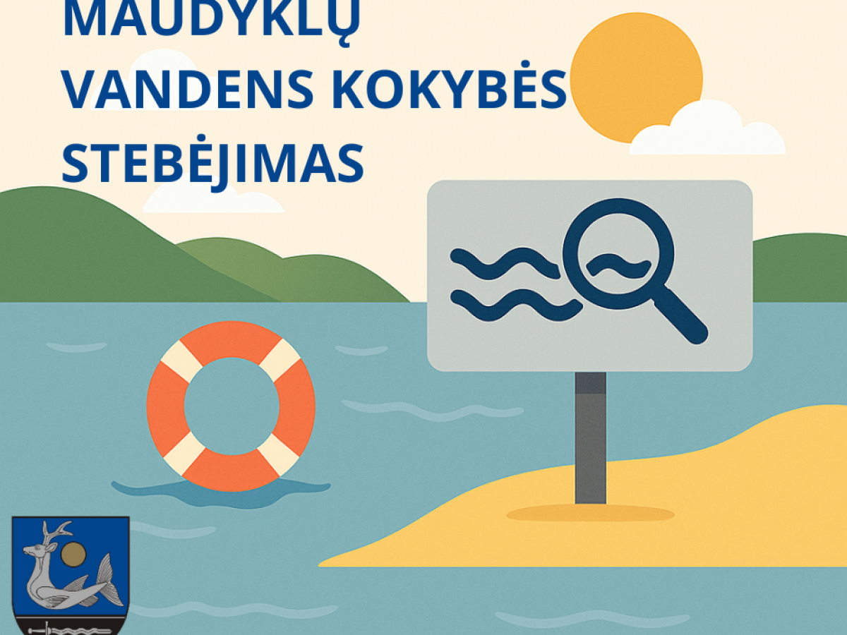 Zarasų rajono maudyklų vandens kokybės stebėsena startavo: ką parodė pirmieji tyrimai