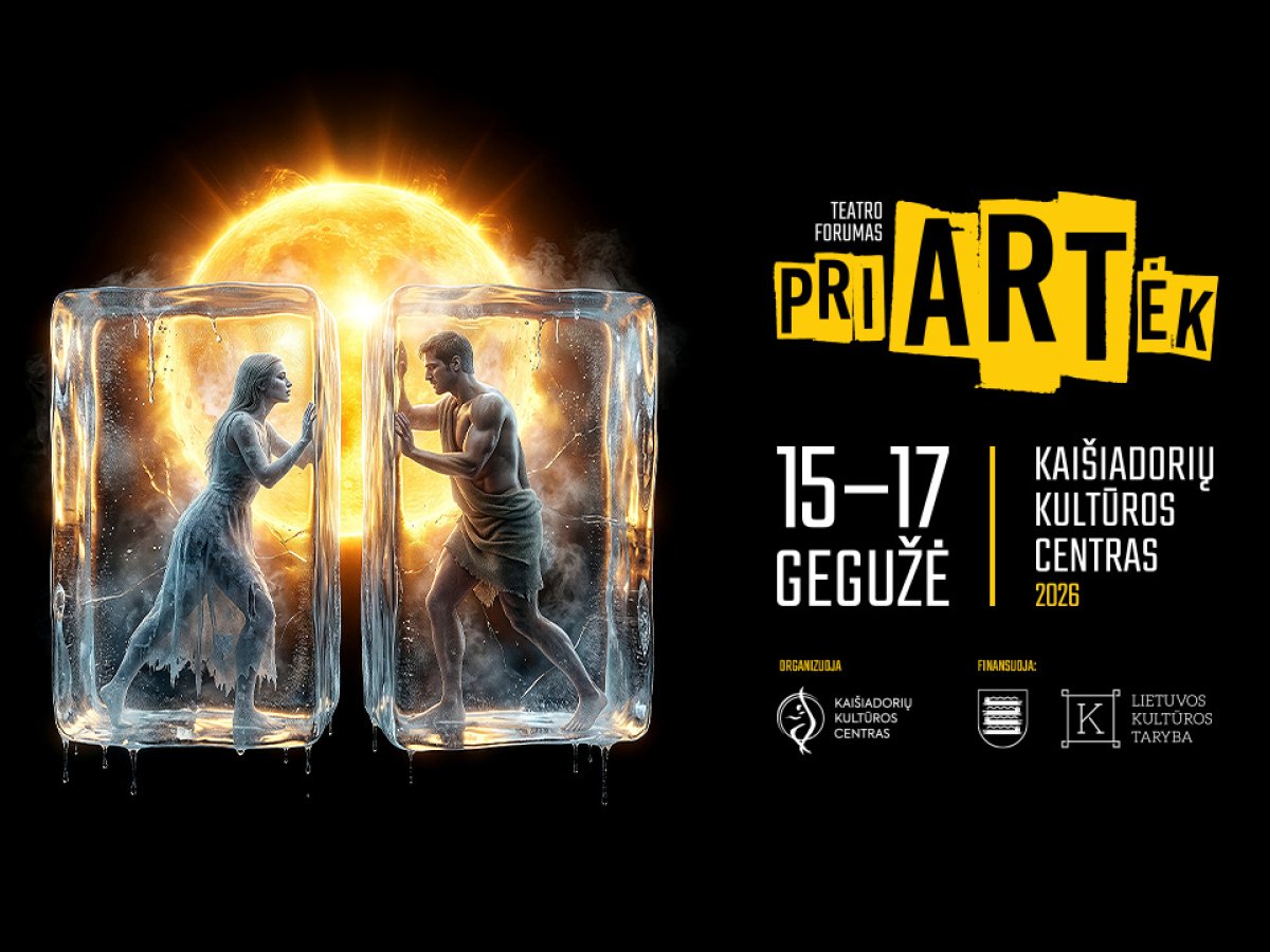 Teatro forumas PriARTėk Kaišiadoryse: trys dienos spektaklių ir seminaras apie komedijos galią