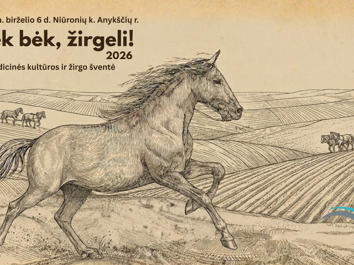 Niūronyse birželio 6 dieną grįžta „Bėk bėk, žirgeli!“: žirgų pasirodymai, amatai ir mugė