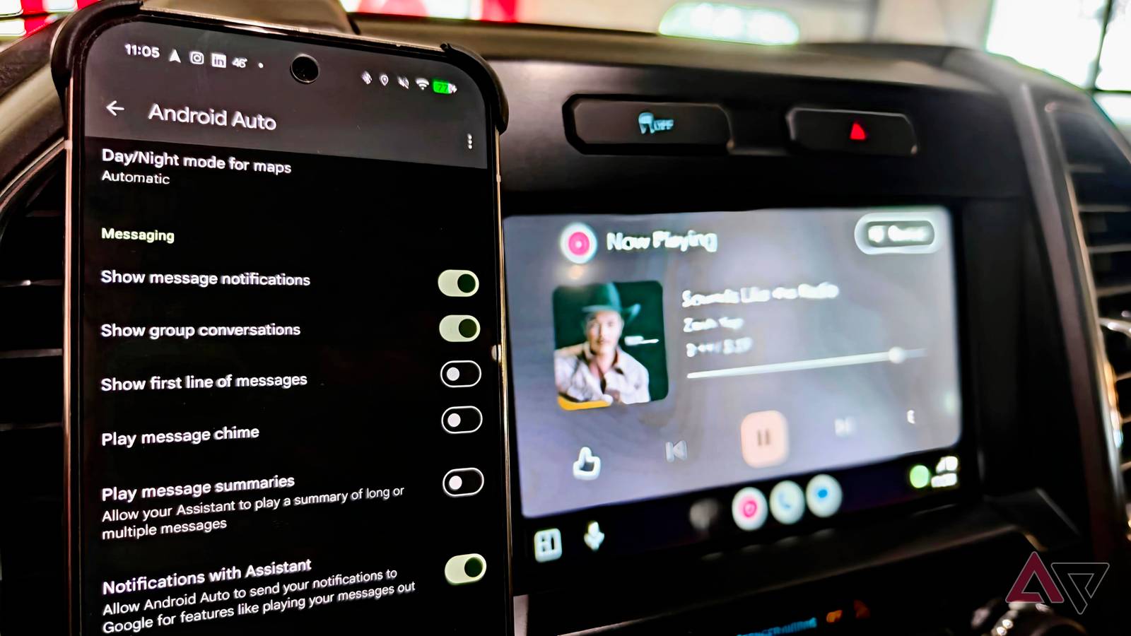 Android Auto pagaliau išspręs erzinančią bėdą: žadintuvą valdysite tiesiai automobilio ekrane