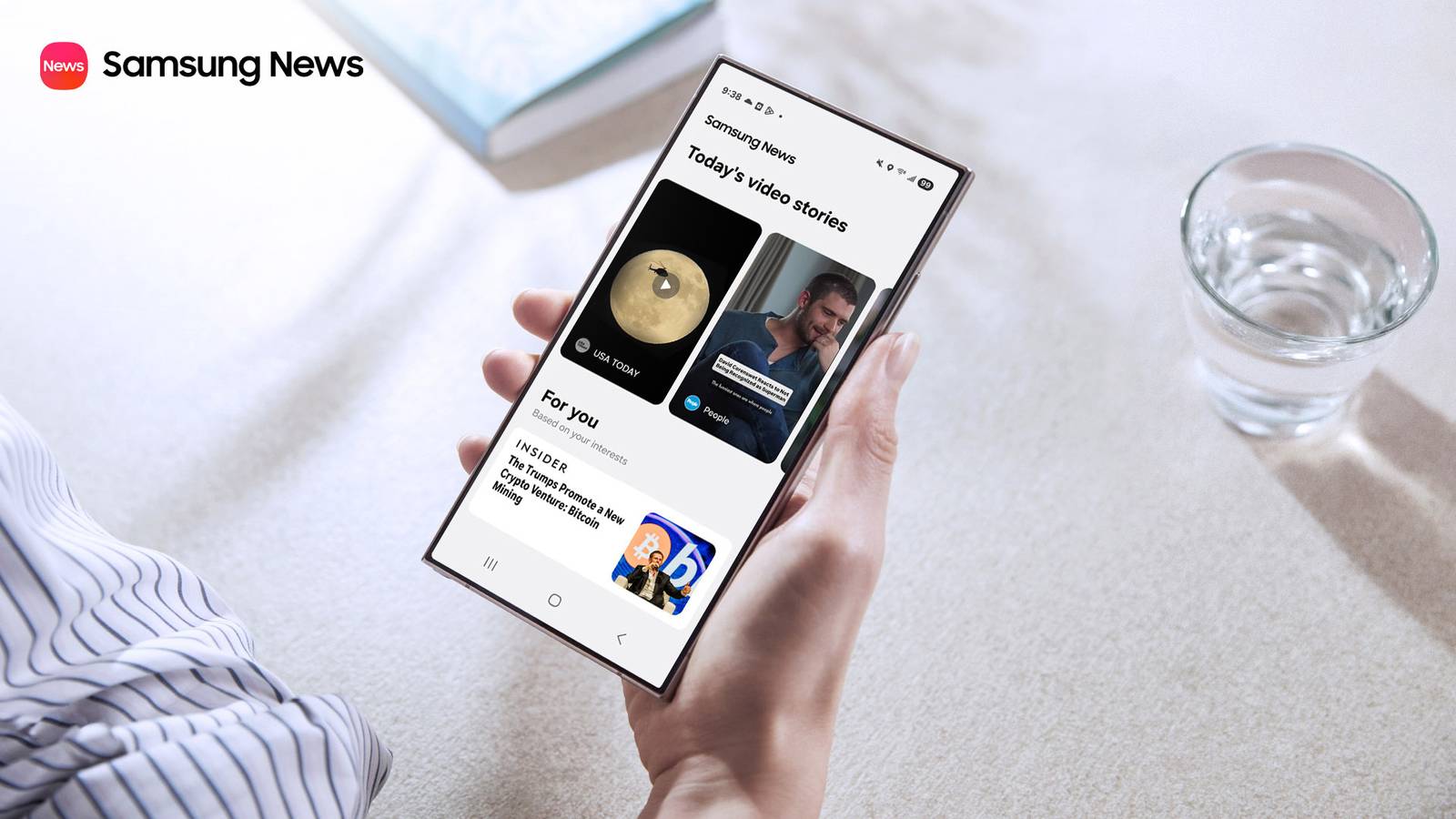 „Samsung“ meta iššūkį „TikTok“: „Samsung News“ įdiegė trumpus vaizdo įrašus naujienoms
