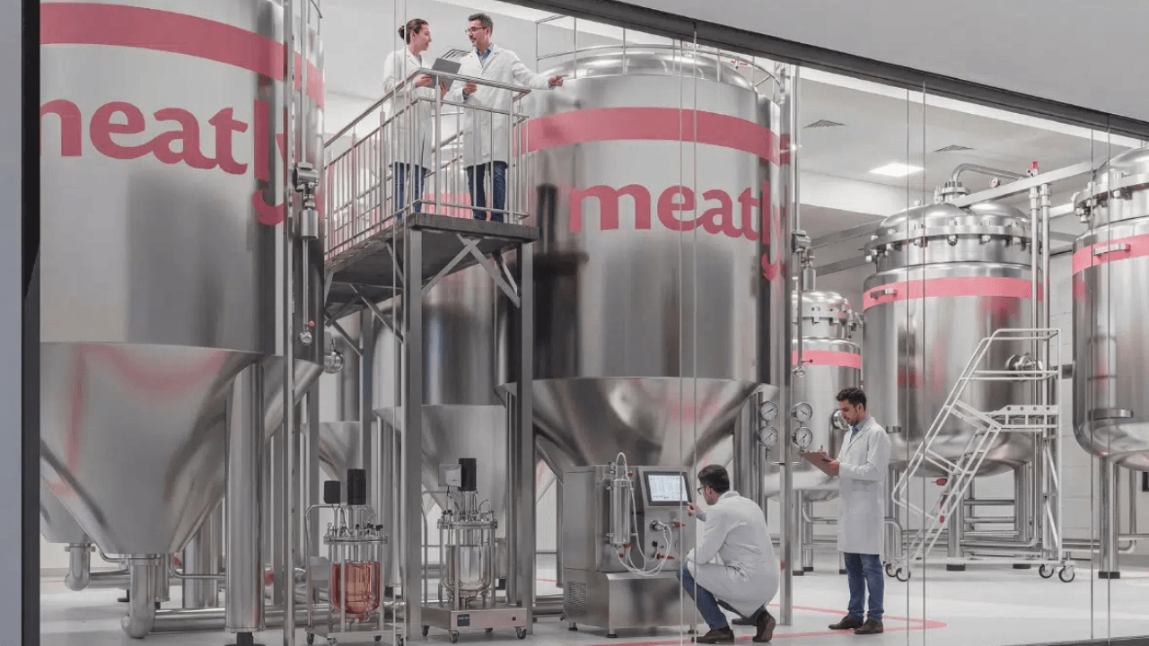 „Meatly“ pritraukė apie 12 mln. eurų: Londone statys didžiausią Europoje auginamos mėsos bioreaktorių