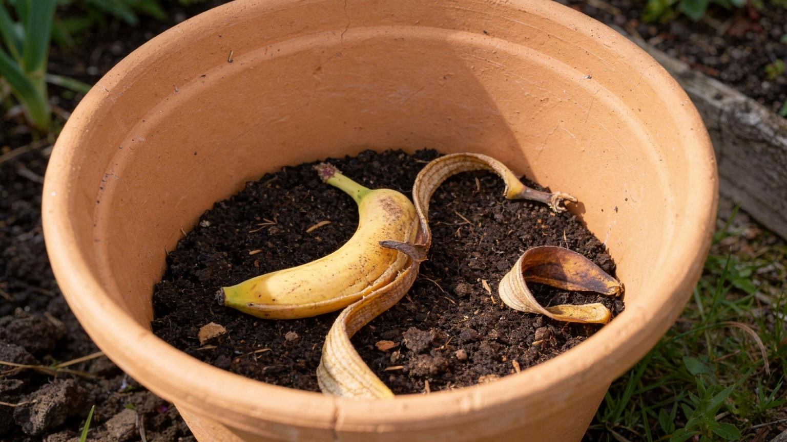 Beveik visi tręšia bananų žievėmis: ekspertai įspėja, kada tai augalams gali pakenkti