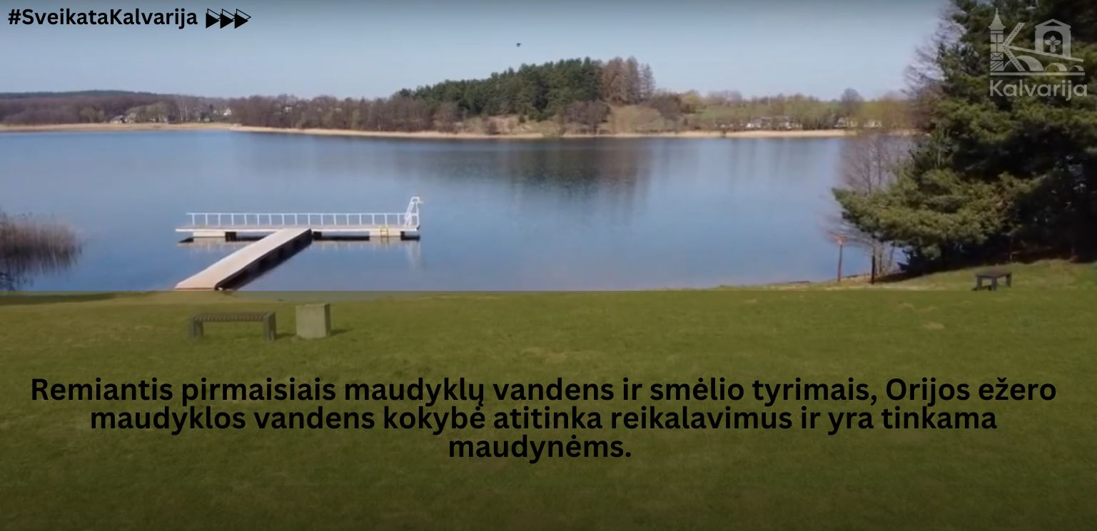 Orijos ežero maudyklos vanduo stebimas iki rugsėjo 15 dienos: ką rodo pirmieji tyrimai