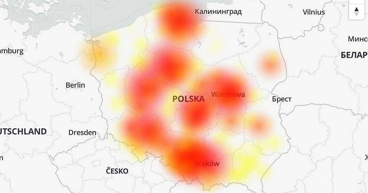 Lenkijoje sutriko internetas: stringa „Netflix“ ir „Google“, aiškėja AWS gedimo priežastis