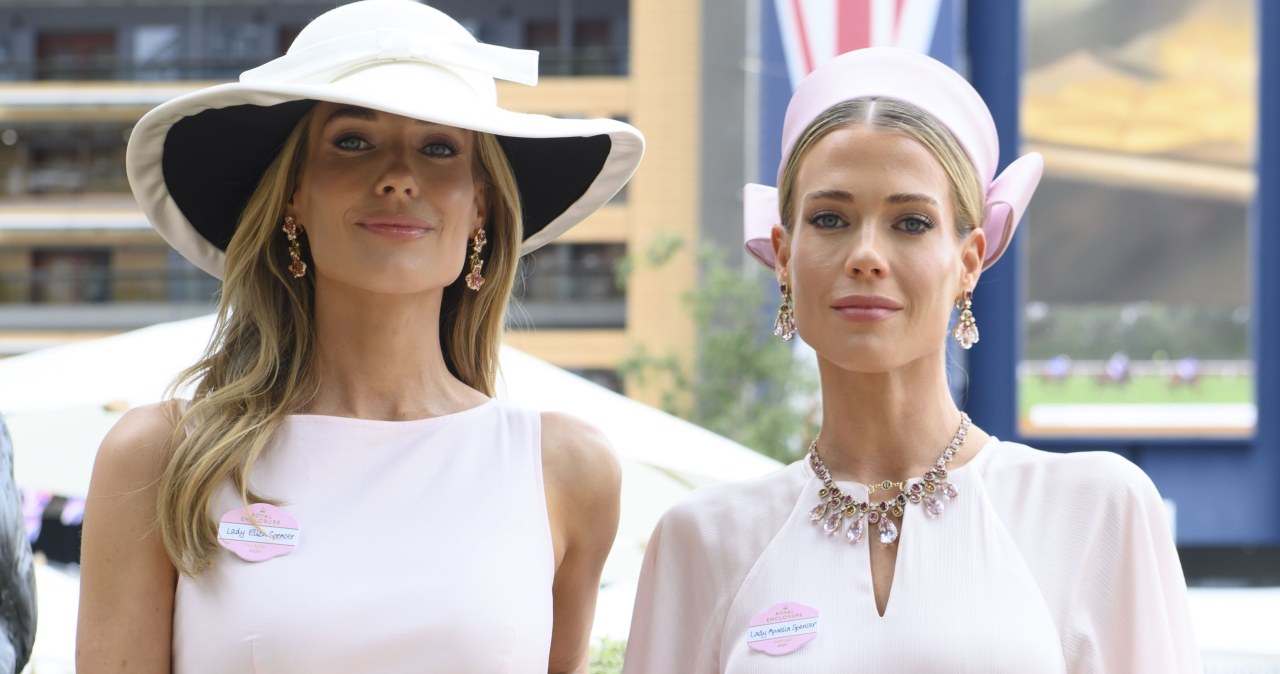 Princesės Dianos dukterėčios sužibėjo Royal Ascot: dvynių rožinės suknelės pavergė minias