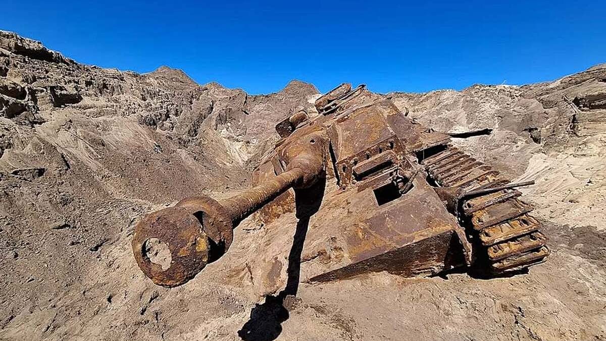 Vokietijoje statybų metu rasta beveik nepažeista Antrojo pasaulinio karo šturmo patranka StuG III