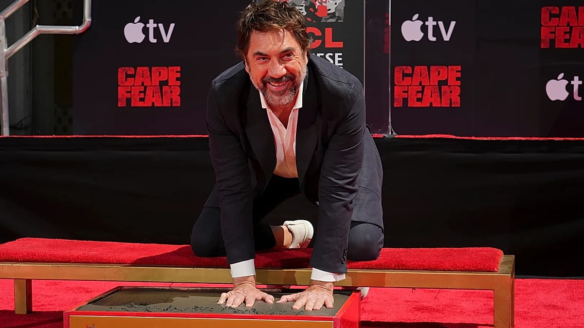 Javieras Bardemas įamžintas Holivude: prie TCL Chinese Theatre paliko delnų, pėdų ir nosies atspaudą
