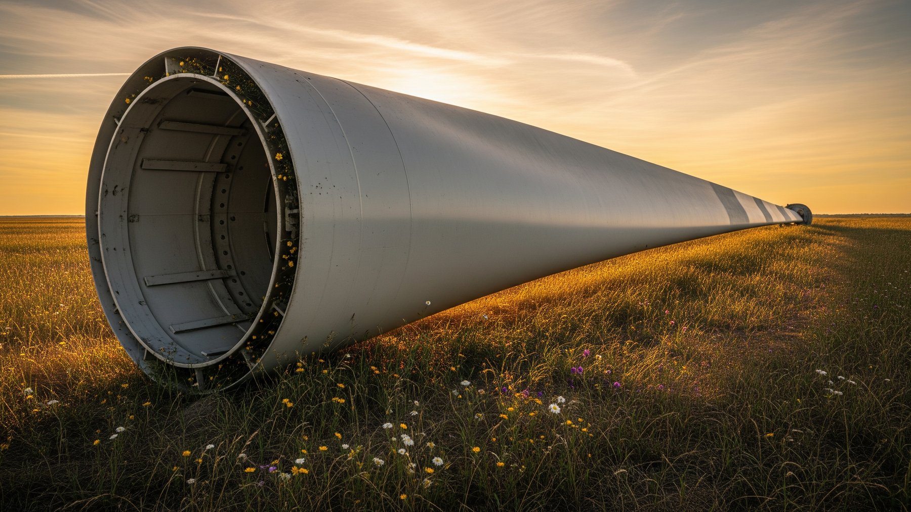 Vėjo jėgainių mentės laikomos žalios energijos simboliu, bet artėja jų perdirbimo krizė