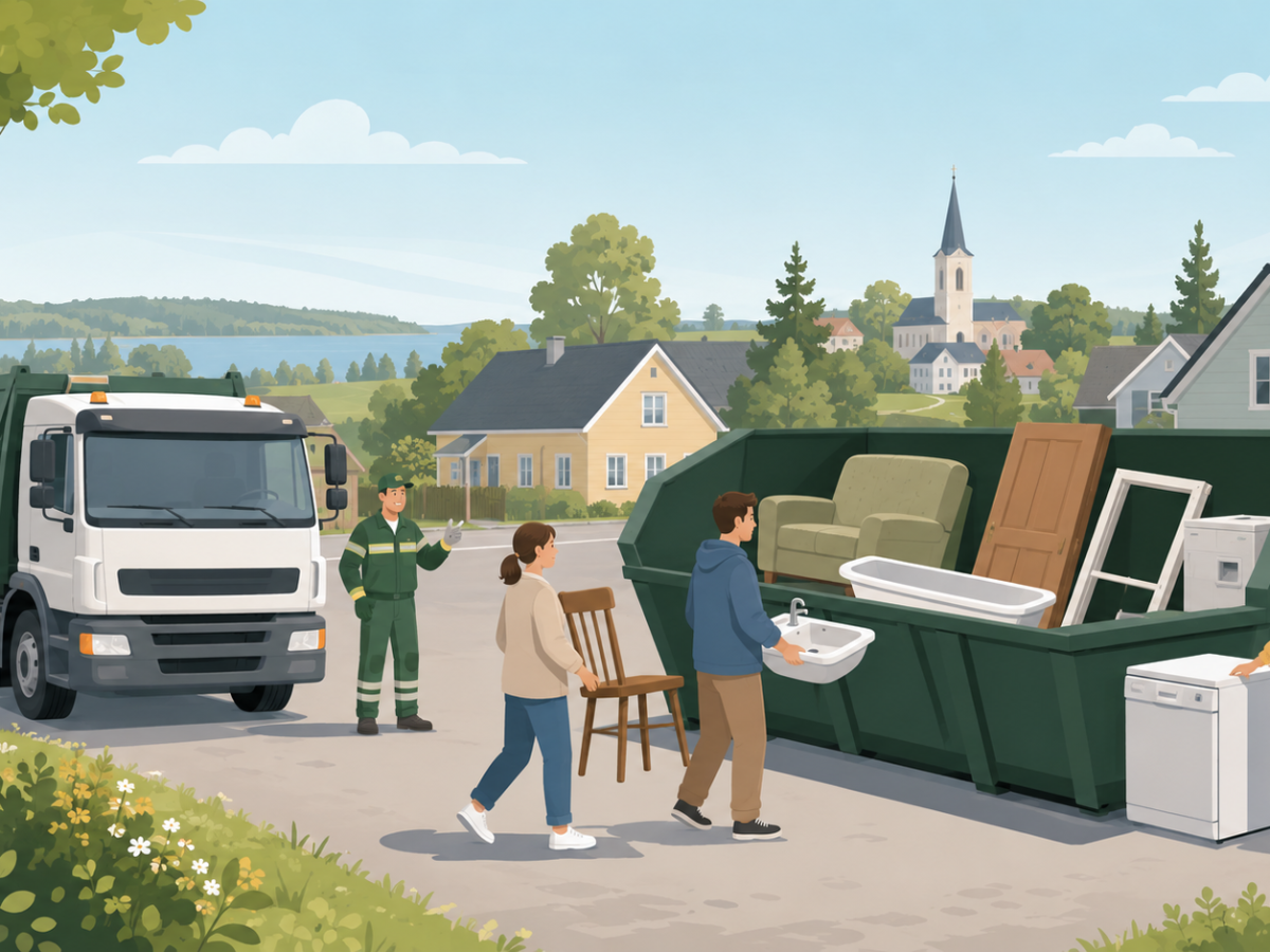 Zarasų rajone startuoja apvažiavimo grafikas: nemokamai surinks stambiagabarites atliekas