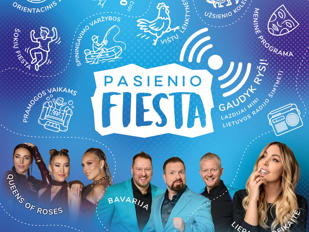 Pasienio fiesta 2026 Lazdijuose: dvi šventės dienos su eisena, koncertais ir pramogomis šeimai