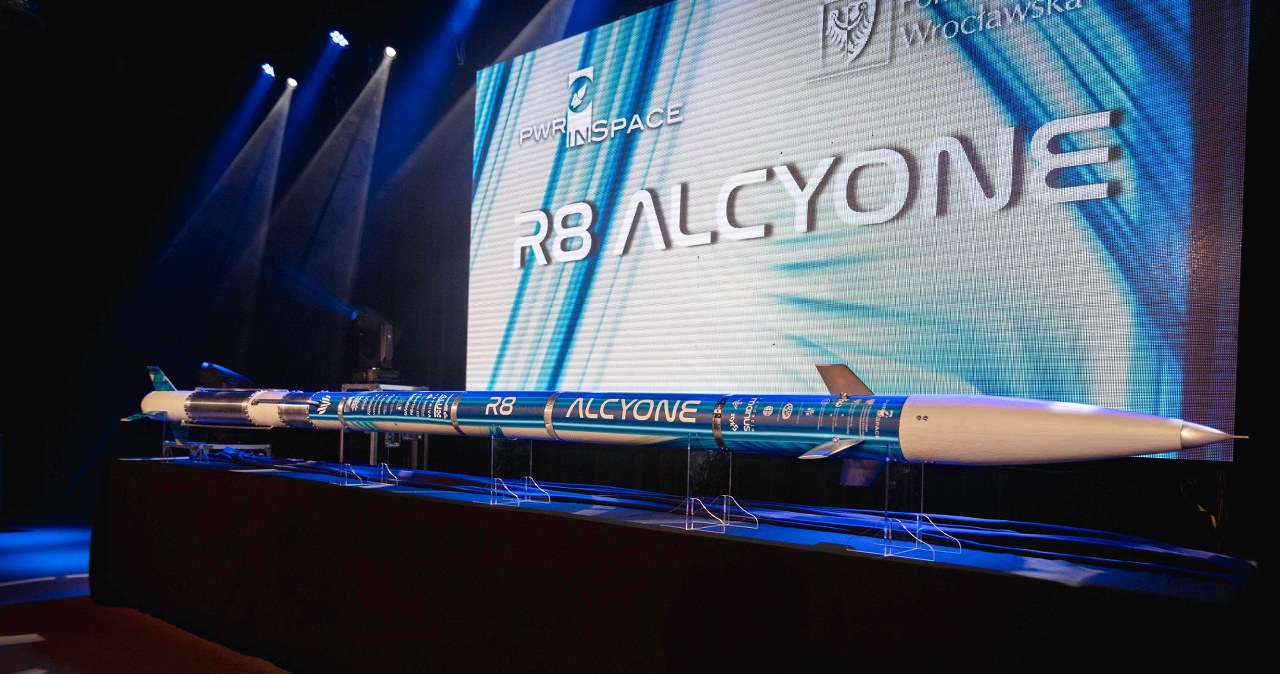 Tai ne NASA: Vroclavo studentai sukonstravo raketą R8 Alcyone ir sukūrė savą variklį