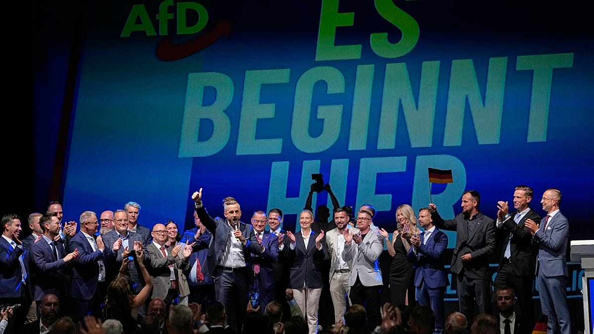 AfD pergalė Vokietijoje sujudino rinkas: ekonomikai gresia politinis paralyžius Berlyne?