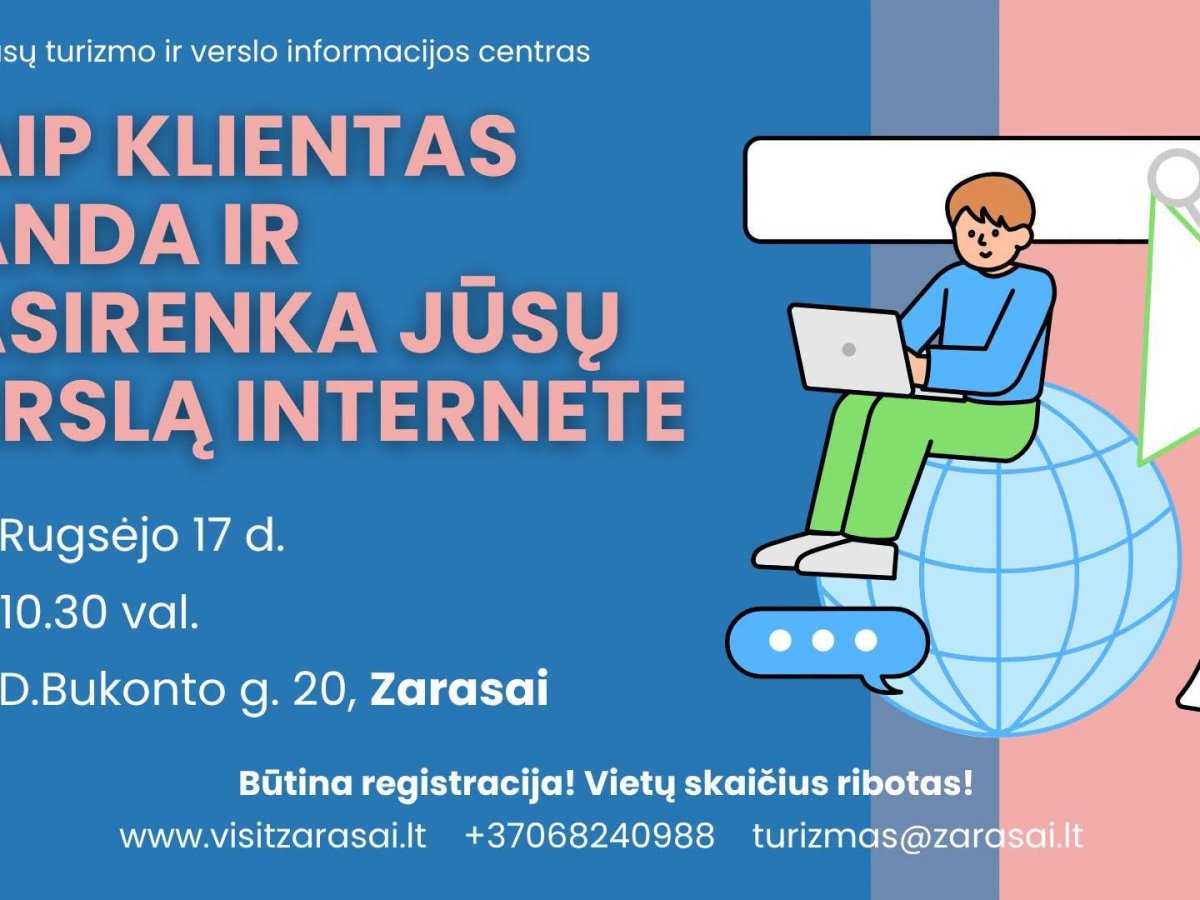 Zarasuose moterims siūlo nemokamas dirbtuves: kaip pritraukti klientus ir išnaudoti DI paieškoje