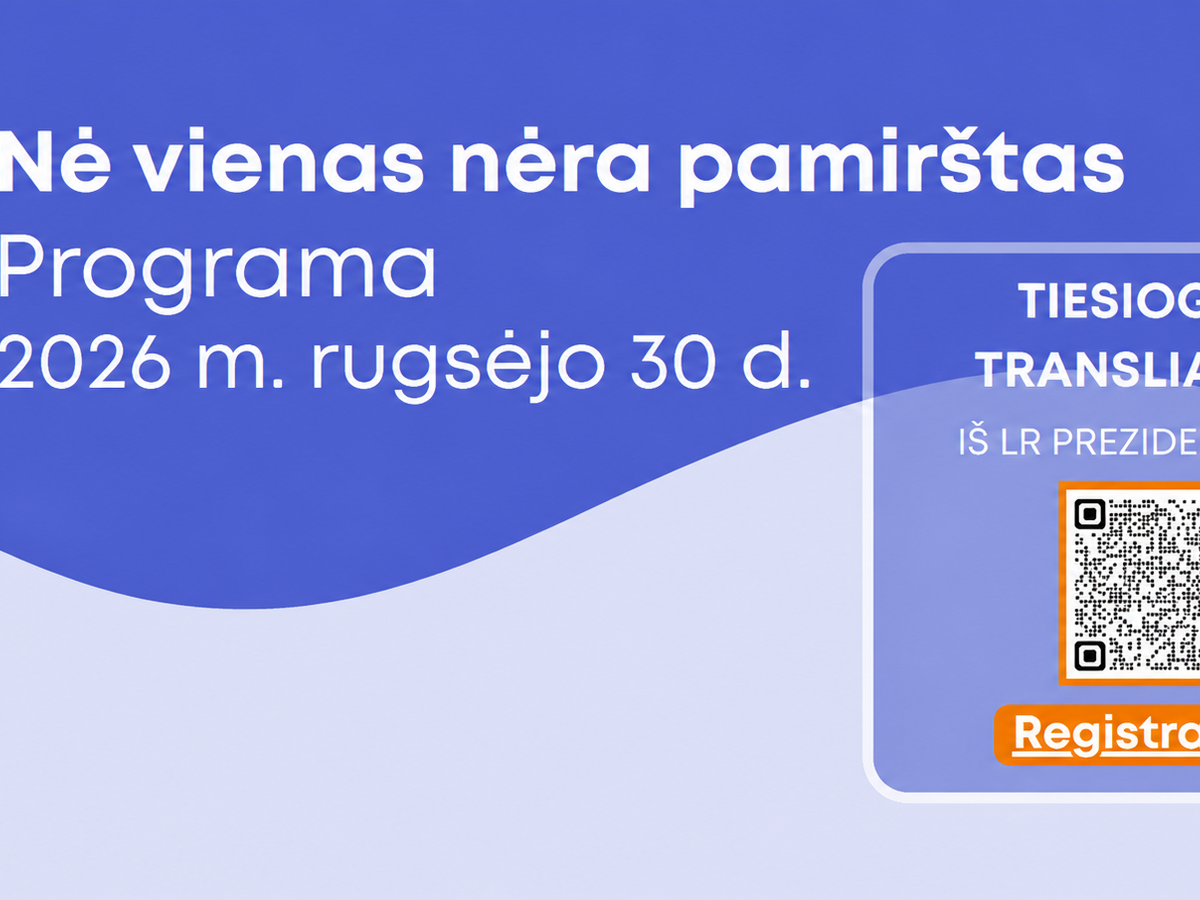 Prezidentūroje – RRT renginys apie skaitmeninį ryšį: kviečia prisijungti nuotoliu