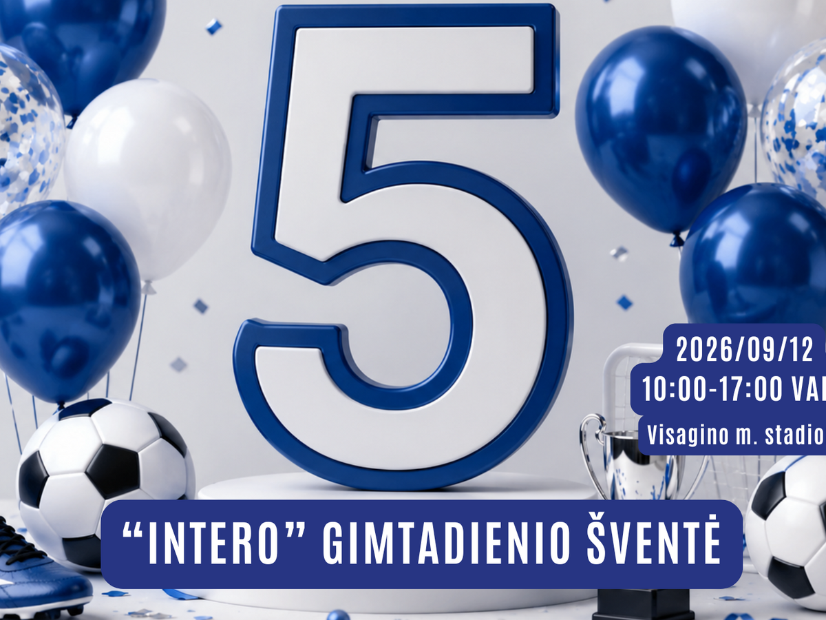 Visaginas ruošia sporto šventę: nemokamos pramogos, forumas ir „Intero“ mūšis su „Vyčiu“