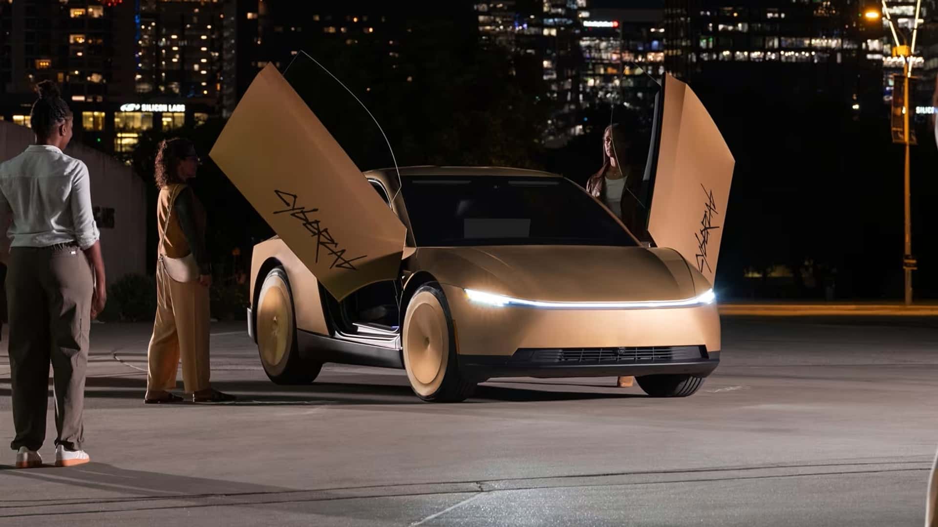 „Tesla“ be vairo ir pedalų į gatves? Reguliuotojai spaudžia dėl „Cybercab“ teisėtumo