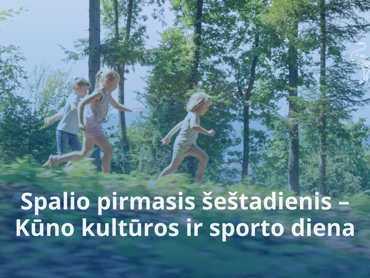 Spalio sporto diena Visagine: meras ragina išeiti į lauką – kuo šis šeštadienis ypatingas?